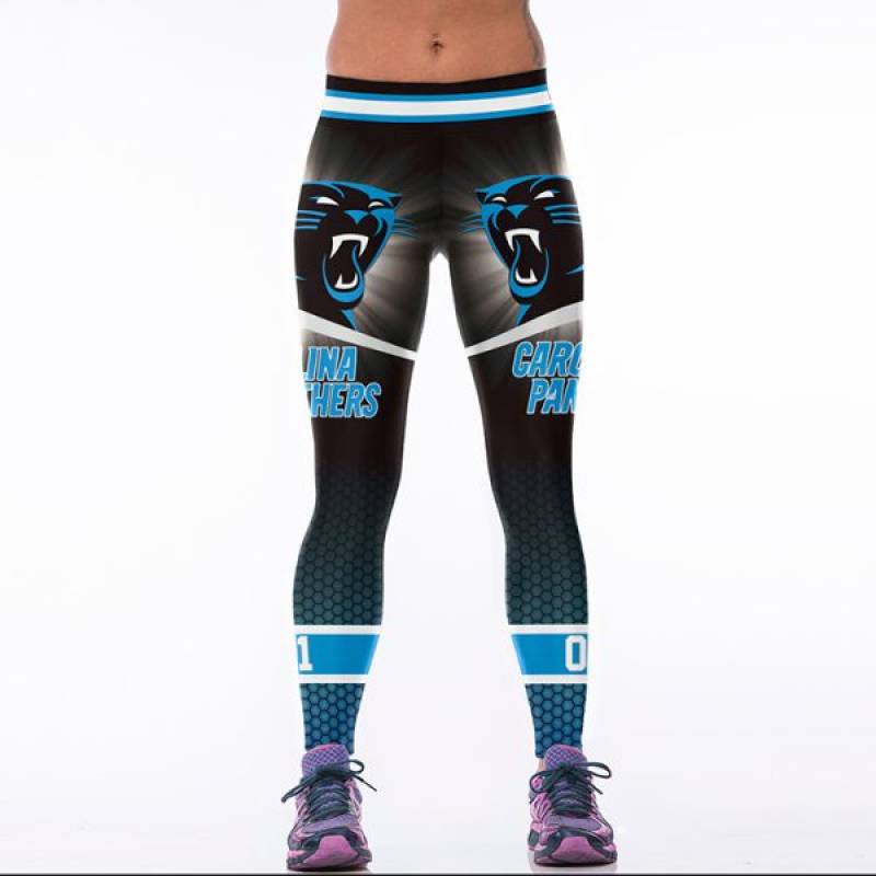 Carolina Panthers 3D Leggings #4