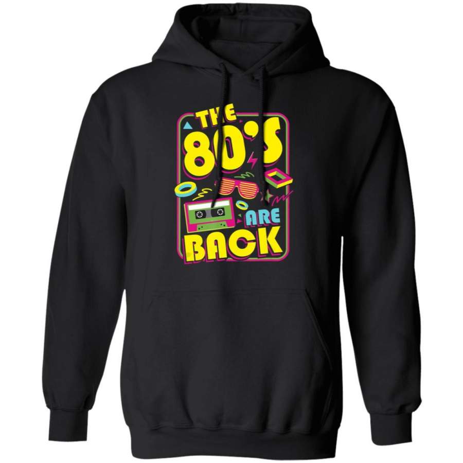 80s 80ies Eighties Retro Party Funny Gift Flashback T Hoodie