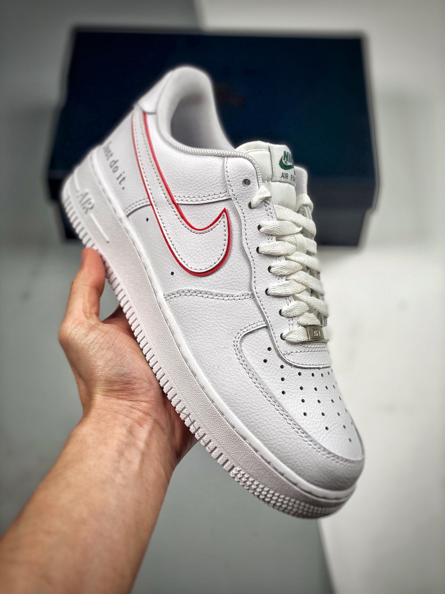 Nike Air Force 1 Low Just Do It White Red DQ0791-100 5340298