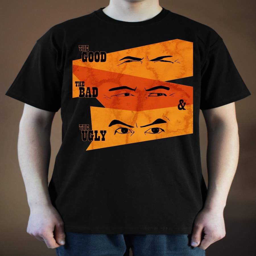 THE GOOD, THE BAD AND THE UGLY Ver. 2 Poster Men’s T-Shirt