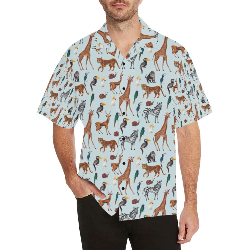 Safari Animal Print Design Lks306 Hawaiian Shirt