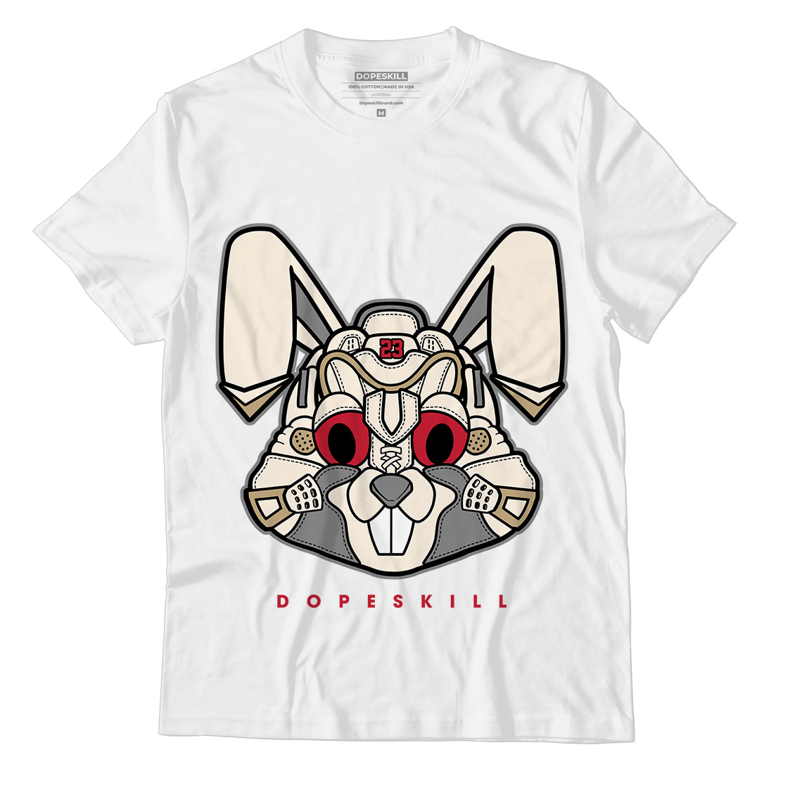 Jordan 3 Muslin Dopeskill T-Shirt Sneaker Rabbit Graphic