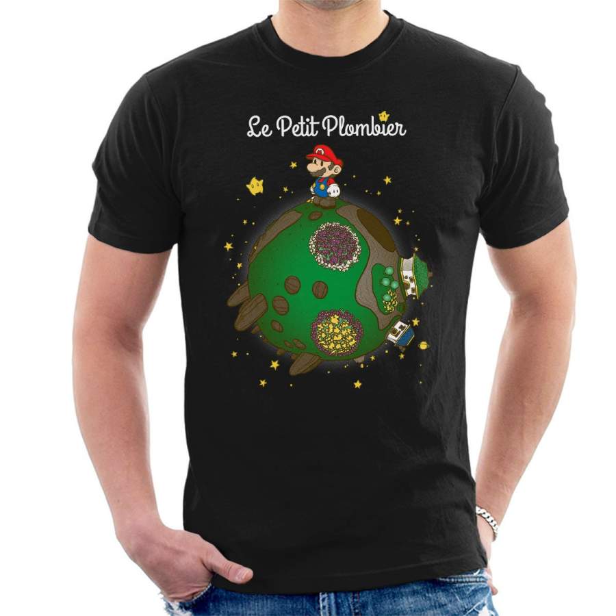 Super Mario The Little Prince Le Petit Plombier Men’s T-Shirt