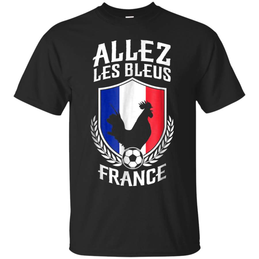 AGR Allez Les Bleus France Soccer Shirt Gift for Football Fans