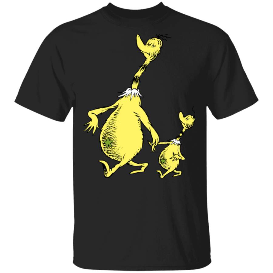 Dr. Seuss Sneetches Strut T-shirt T-shirt Long Hoodie Black