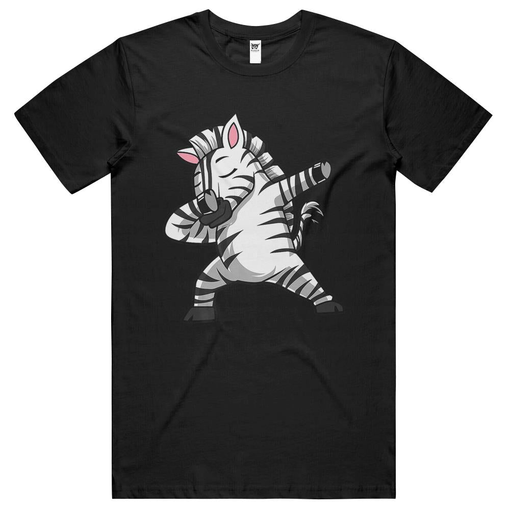 Dabbing Zebra Dab Funny Gift Idea For Men Women Kids Cute T Shirts