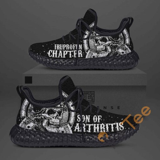 Son Of Arthritis Biker Custom Shoes Personalized Name Yeezy Sneakers