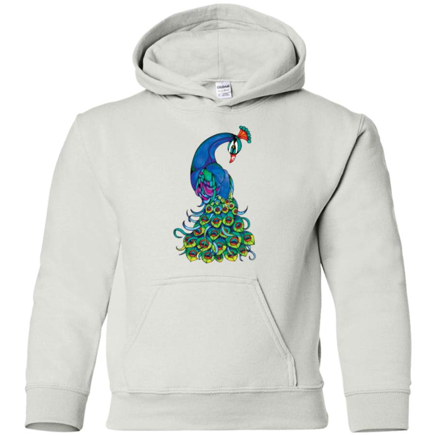 AGR Peacock Youth Pullover Hoodie