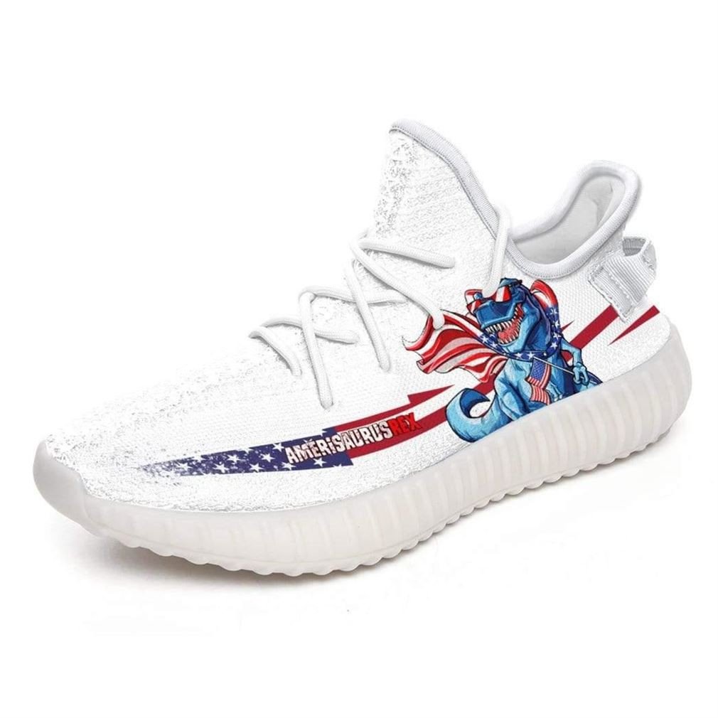 Ameri Saurus Rex Yeezy Sneakers Shoes Art 1494