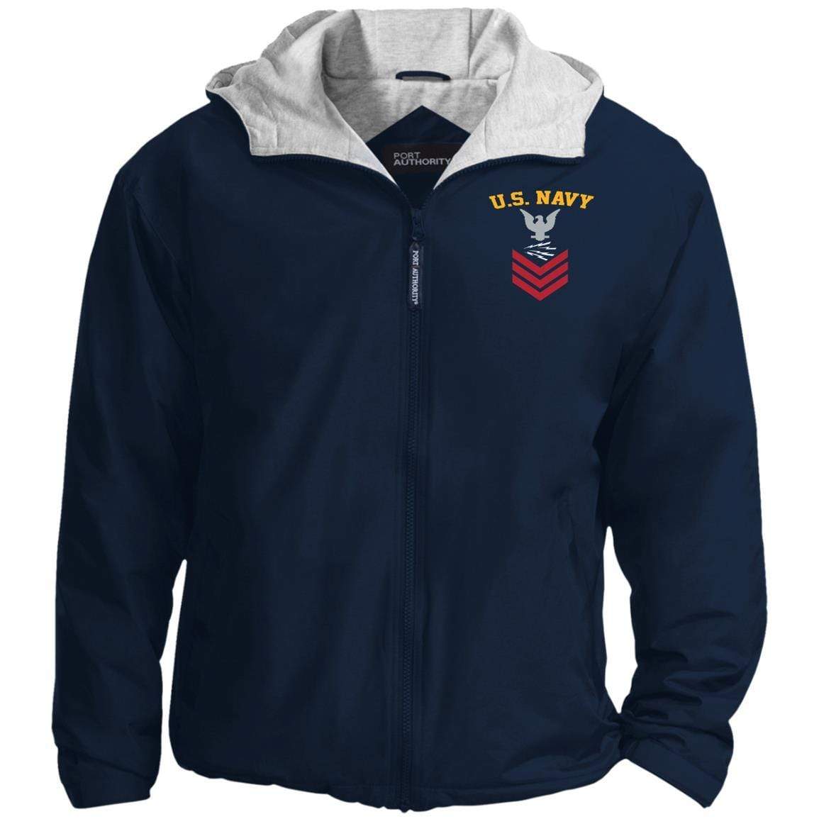 US Navy Radioman RM E-6 Rating Badges Embroidered Hoodie Team Jacket ...