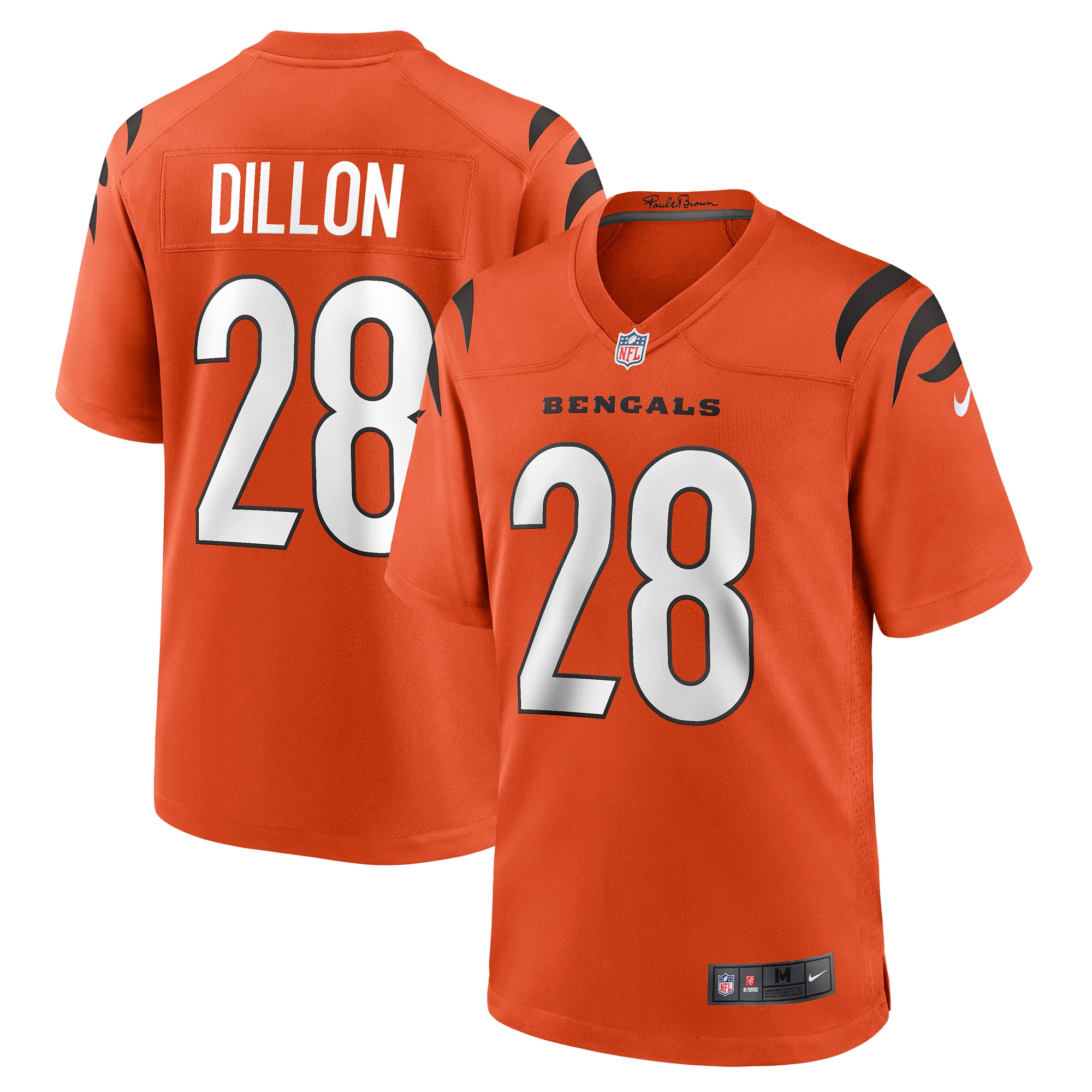 Corey Dillon Cincinnati Bengals Retired Player Alternate Game Jersey – Orange