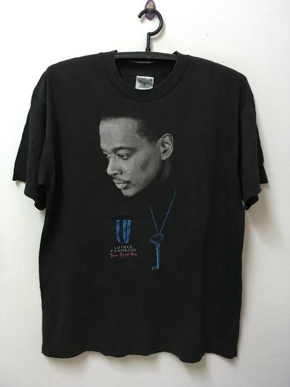 Vintage90S Luther Vandross 1997 Your Secret Love Pop Rap Shirt 22 Shirt