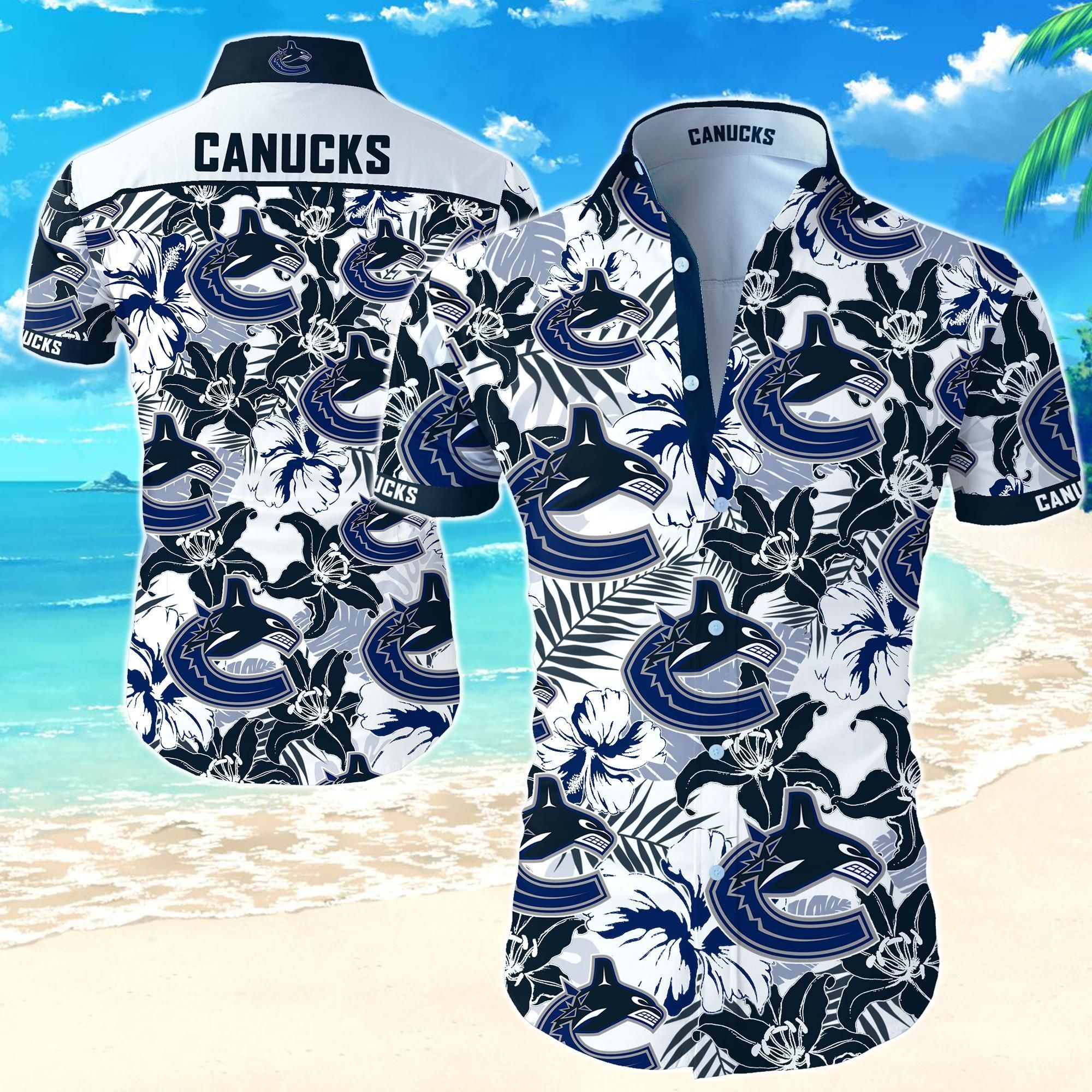 Vancouver Canucks Hawaii Shirt Ha48239