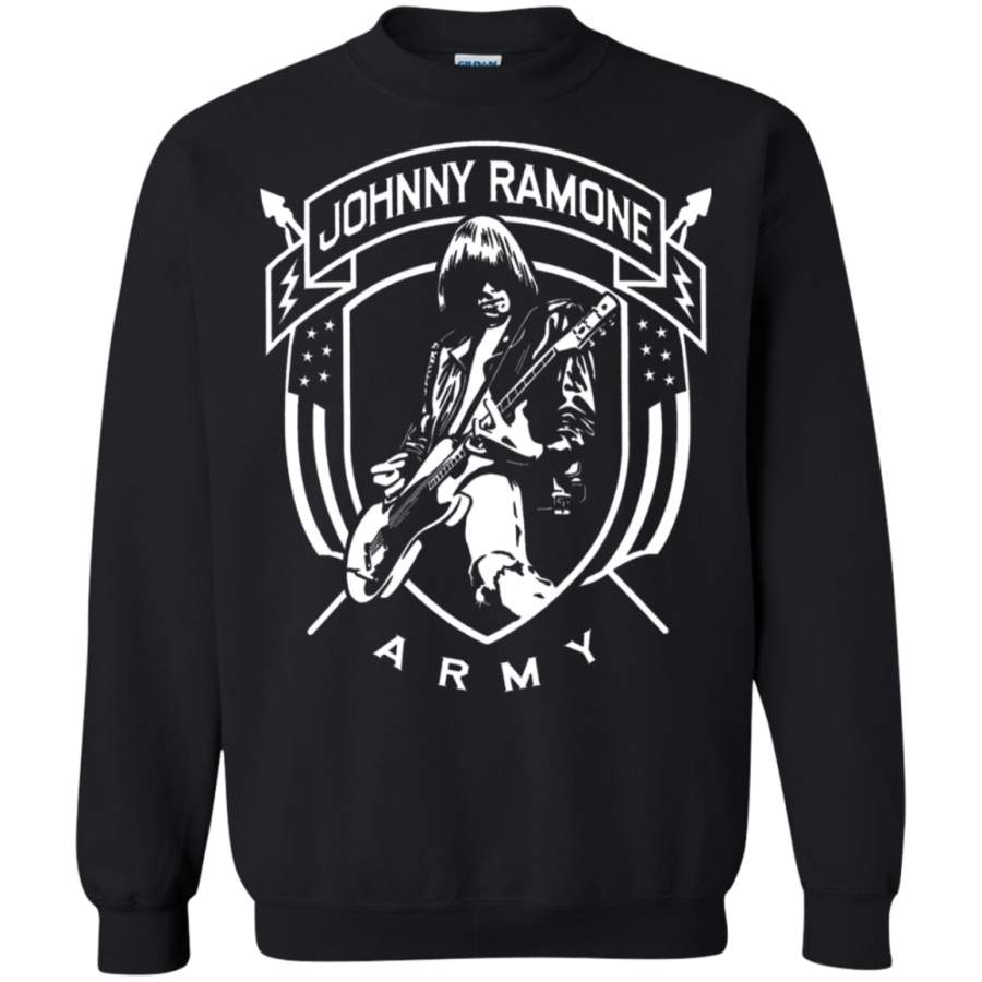 Johnny Ramone ARMY Pullover Sweatshirt T-Shirt