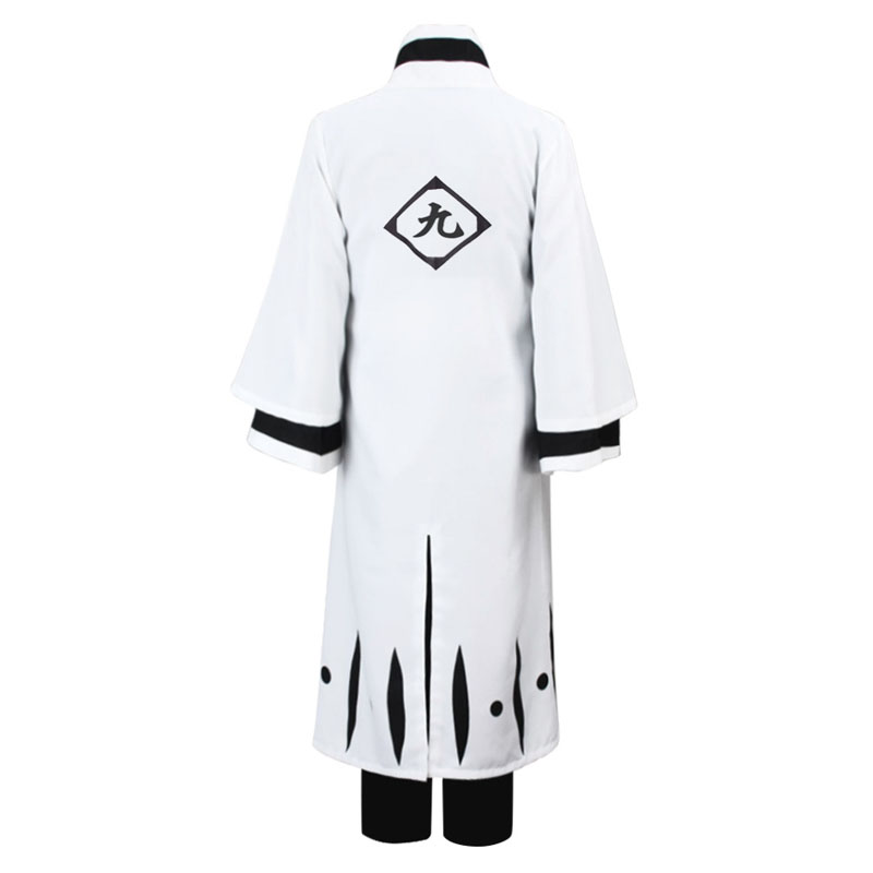 Bleach Cosplay Gotei 13 Captain Uniform Suits Kuchiki Byakuya Squad Robe Hitsugaya Toushirou Zaraki Kenpachi Costume alx