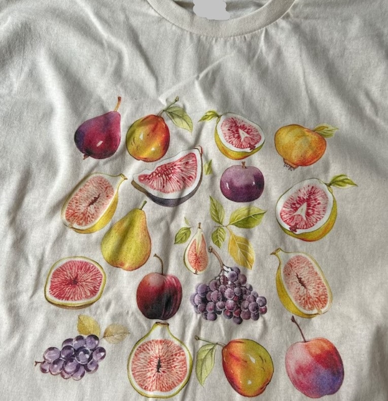 Fig Fruit Graphic Shirt  Outfit