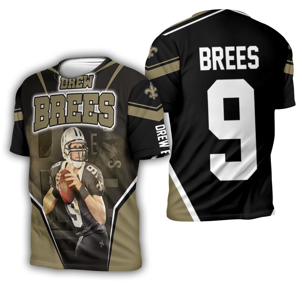 New Orleans Saints Drew Brees 3D T-Shirt