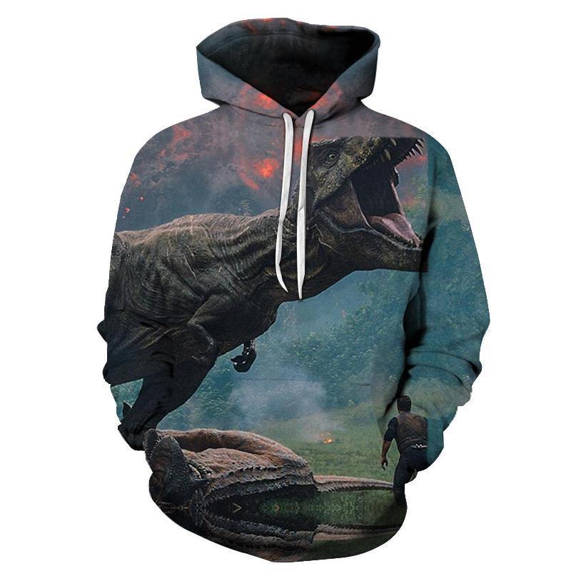 Jurassic World 3D Sweatshirt Hoodie Pullover Chingontees