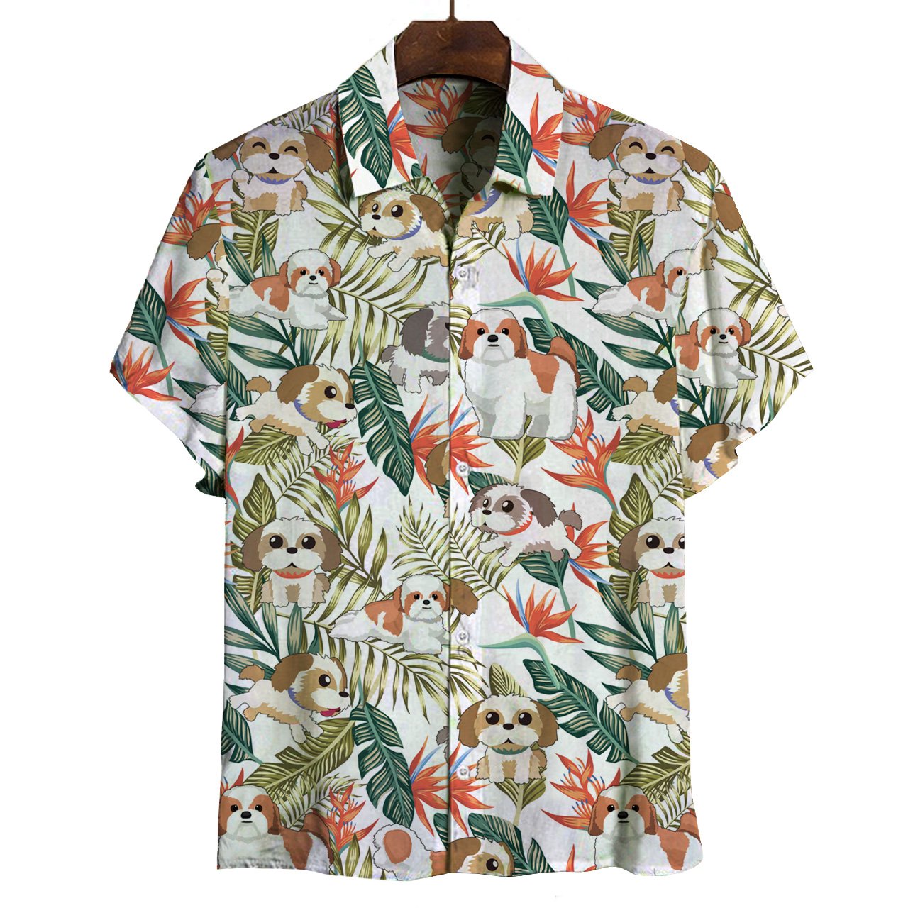 Shih Tzu Hawaii Shirt Ha63343