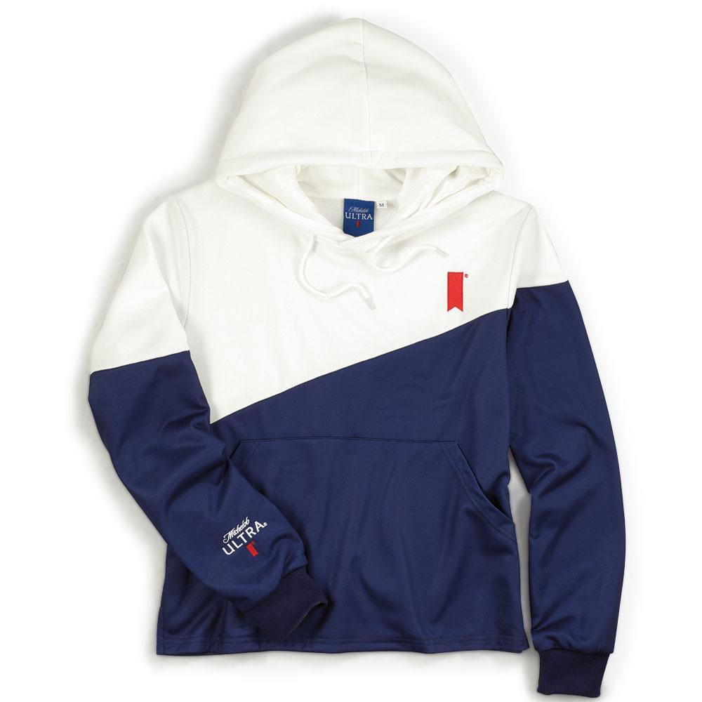 Ladies Michelob Ultra Crop Hoodie