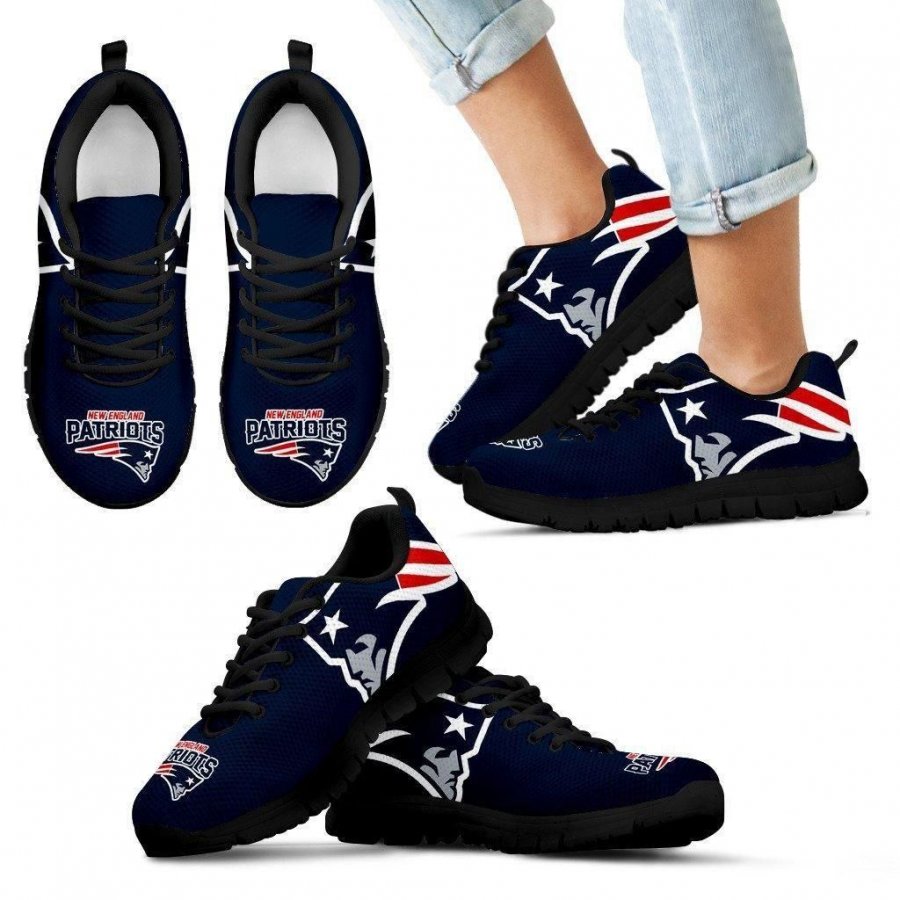 Gorgeous Logo New England Patriots Sneakers #420