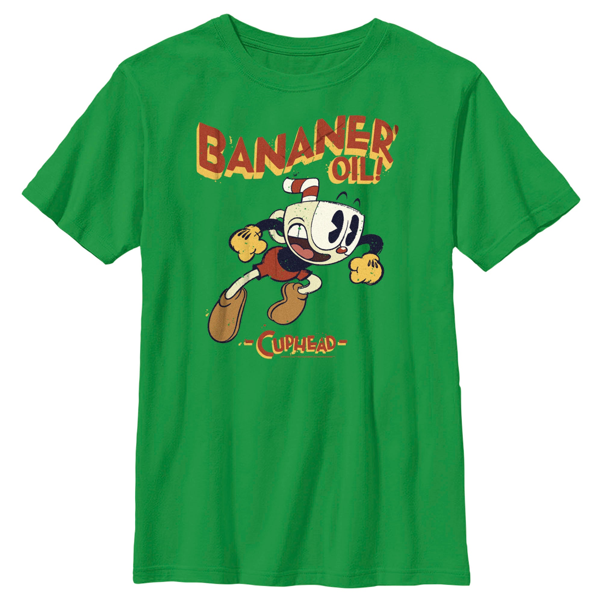 Boy’S The Cuphead Show! Bananer’ Oil! T-Shirt