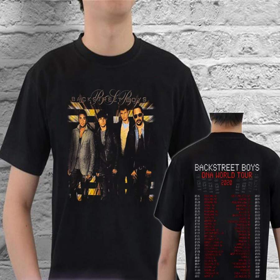 Backstreet Boys DNA World Tour 2020 T-Shirt Pop Legend Boys Band Music Concert