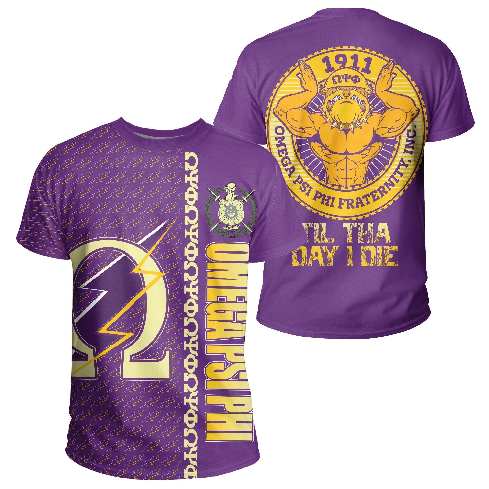 Fraternity Tshirt –  Omega Psi Phi Fraternity Tee