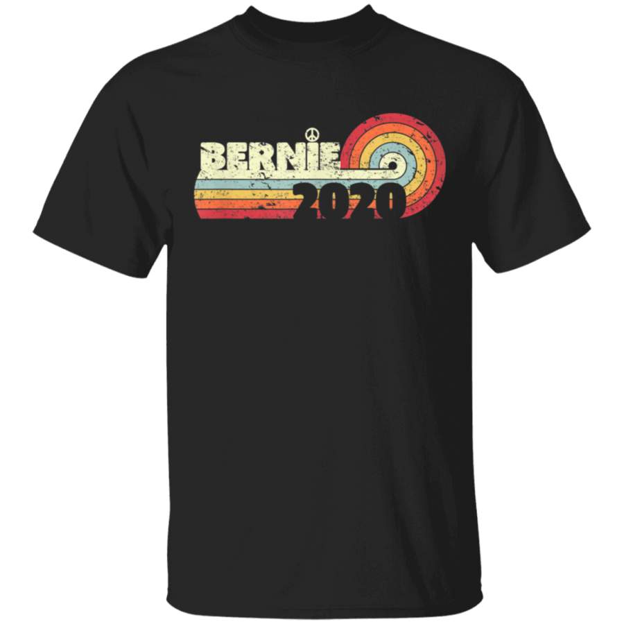 Bernie 2020 Peace Vintage T- G500 Gildan 5.3 oz. T-Shirt