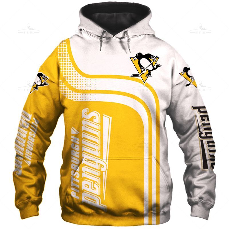 Pittsburgh Penguins Zipper Hoodie  Sweatshirt Pullover Gift S