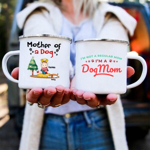 Personalized Cute Christmas Mugs – Best Christmas Gifts For Dog Lovers – Up To 4 Dogs