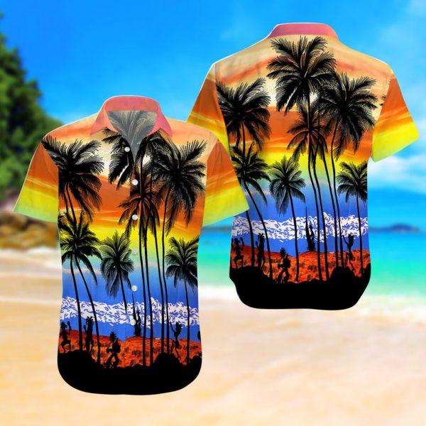 Beach Colorful Aloha Hawaii Shirt For Men Women Ha45709