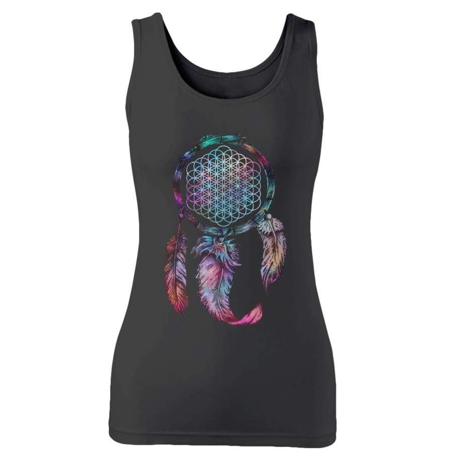 Bring Me The Horizon Dream Catcher Galaxy Woman’s Tank Top