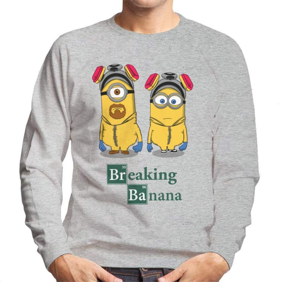 Breaking Bad Banana Minions Men’s Sweatshirt