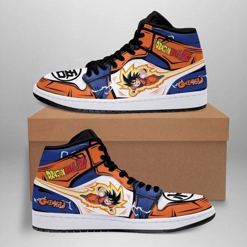 Goku Dragon Ball Air Jordan Aj1039 Shoes Sport Sneakers