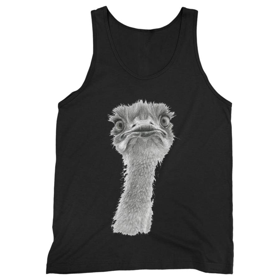 Cute Ostrich Man’s Tank Top