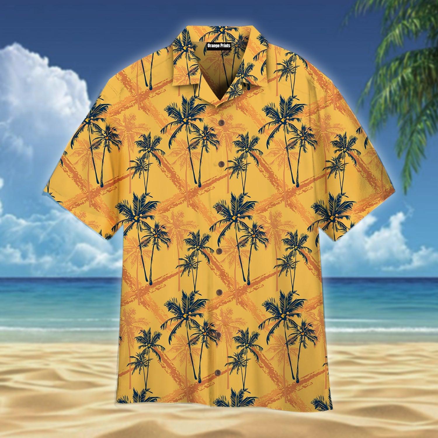 Retro Tropical Palm Tree Hawaii Shirt For Men Women Ha99268