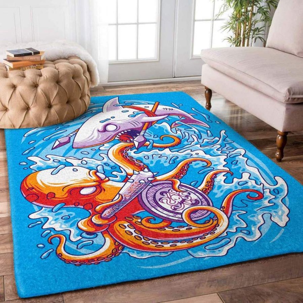 Shark Octopus Rug RCDD81F21675