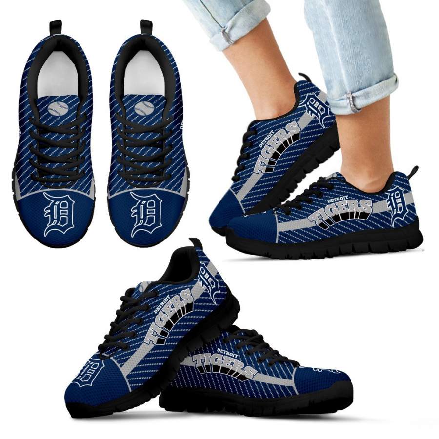 Lovely Stylish Fabulous Little Dots Detroit Tigers Sneakers