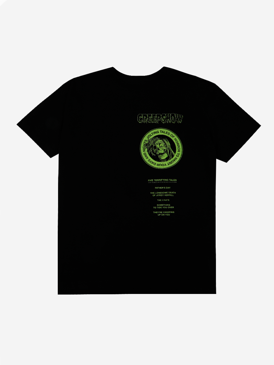 Creepshow Neon Icon Black Tee