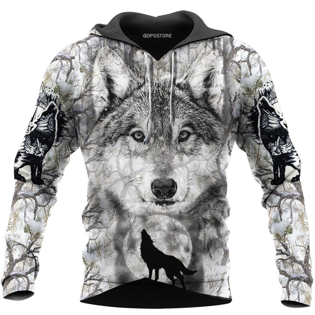 The Wolf Animals 3D All Over Printed Shirt Hoodie G95