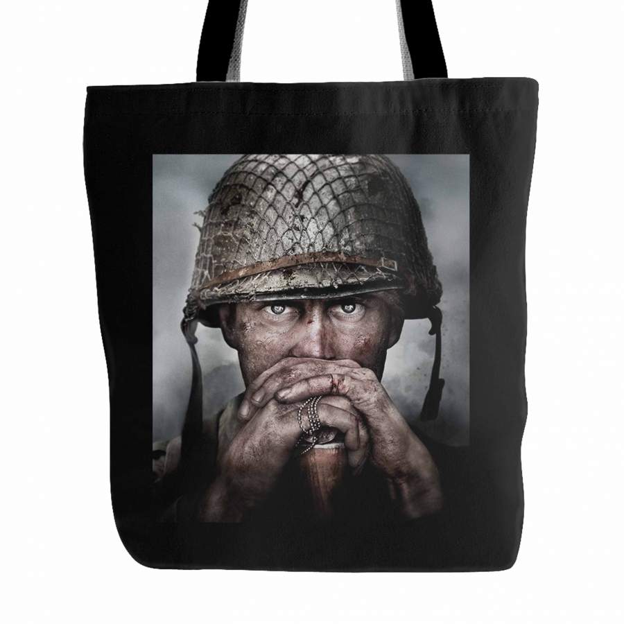 Call Of Duty Poster Tote Bag