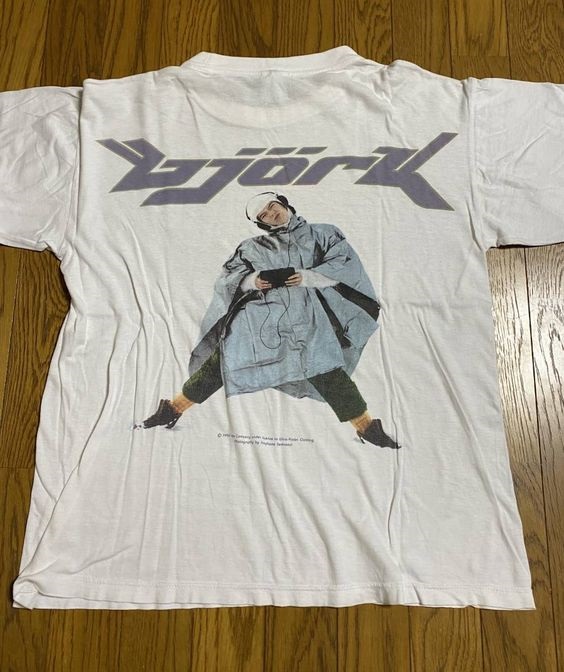 1994 bjork Tee Shirt Outfit  For Men  For Women