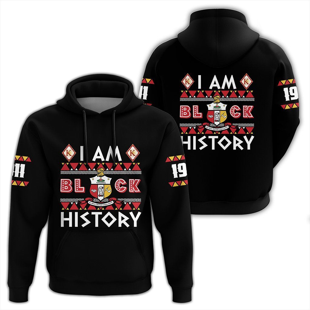 Greek Life Hoodie – I Am Black History Kappa Alpha Psi Pullover Hoodie