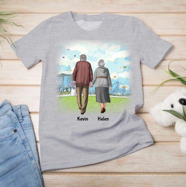 Personalized Best Couple T Shirt – Marriage Anniversary Gifts For Couple Ideas – Awesome Couple Shirts
