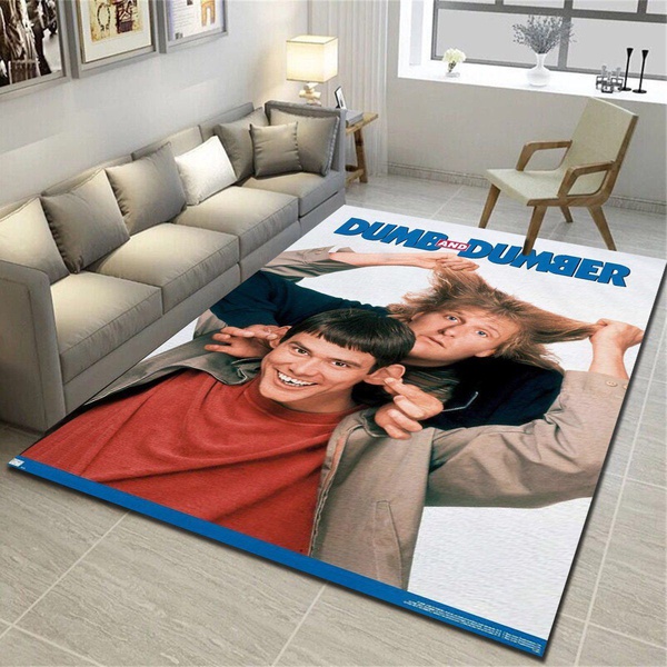 Dumb And Dumber Together Area Rug, Living Room Bedroom Carpet