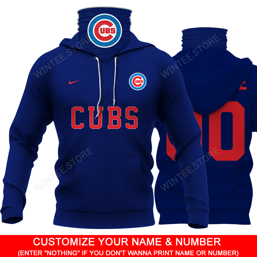 05Cubs001 – CUSTOMIZE YOUR NAME & NUMBER – HOT SALE 3D PRINTED