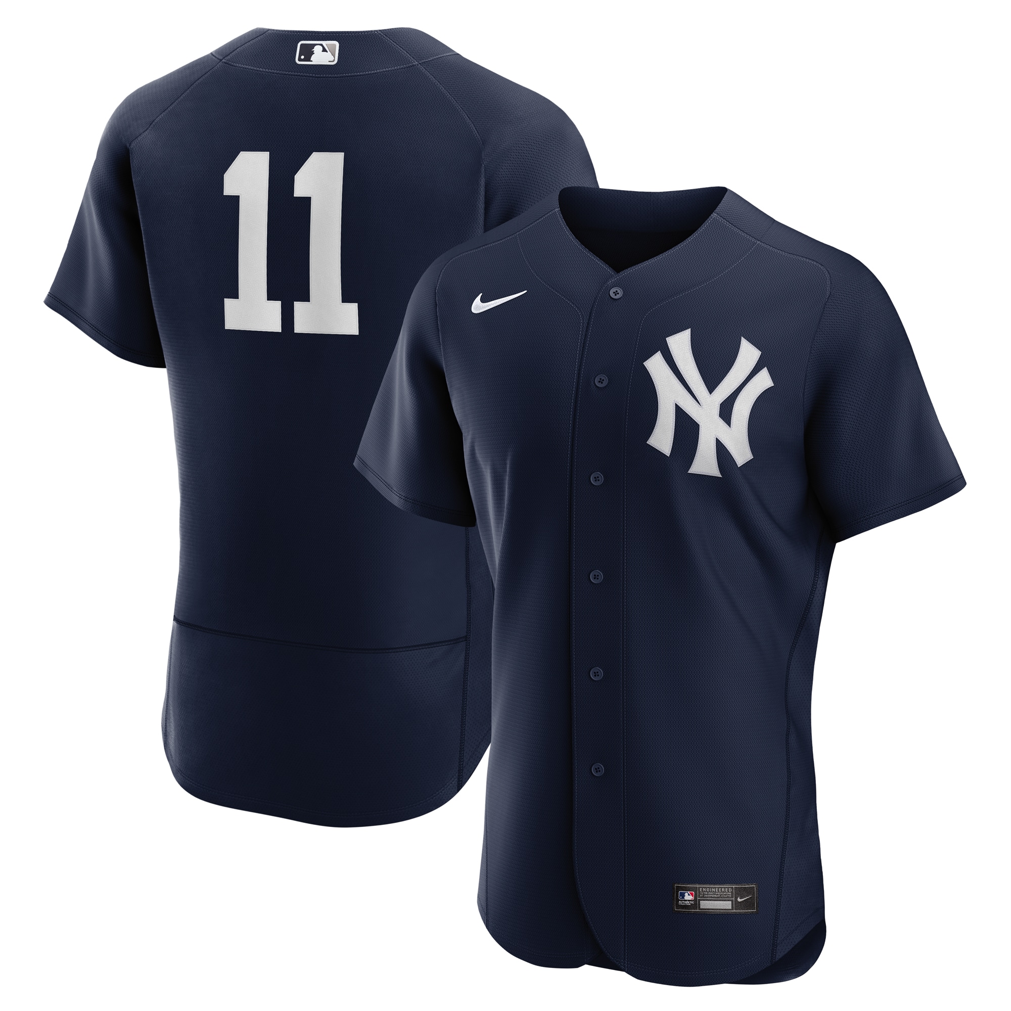 Men’s New York Yankees Anthony Volpe Navy Alternate Authentic Jersey