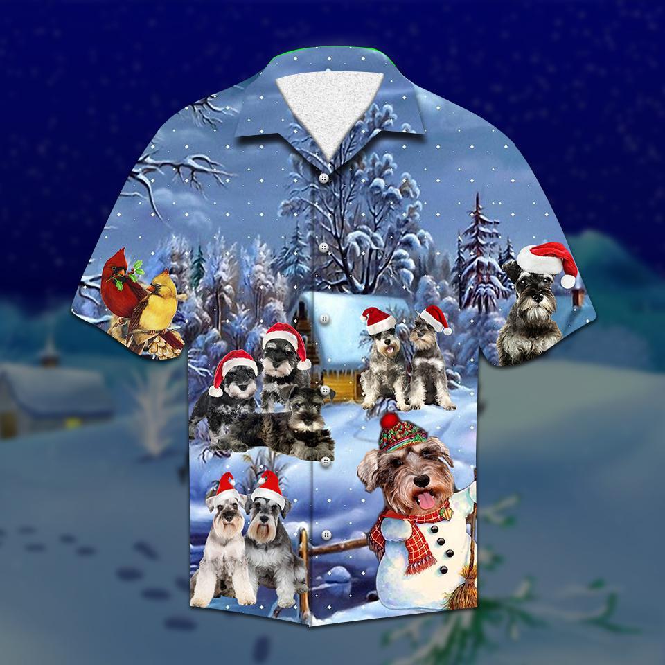 Schnauzer Christmas Hawaii Shirt For Men Women Ha20997