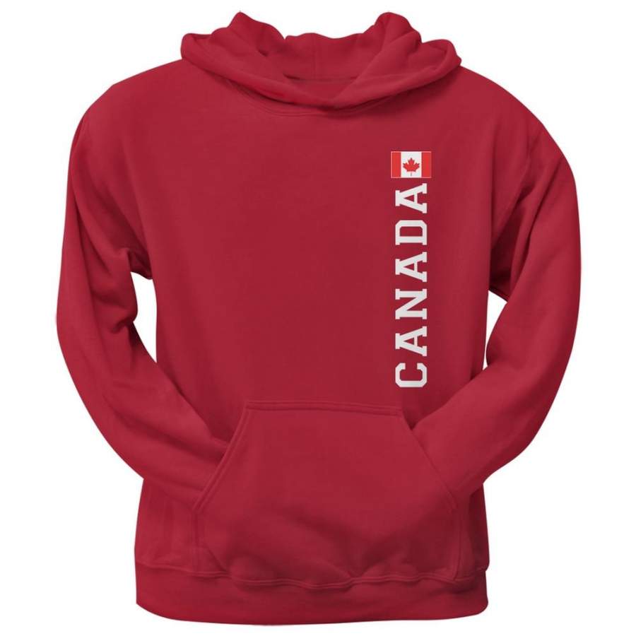 World Cup Canada Red Adult Pullover Hoodie